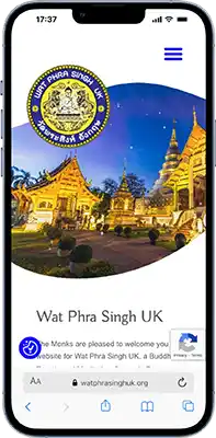 Wat Phra Singh UK website project